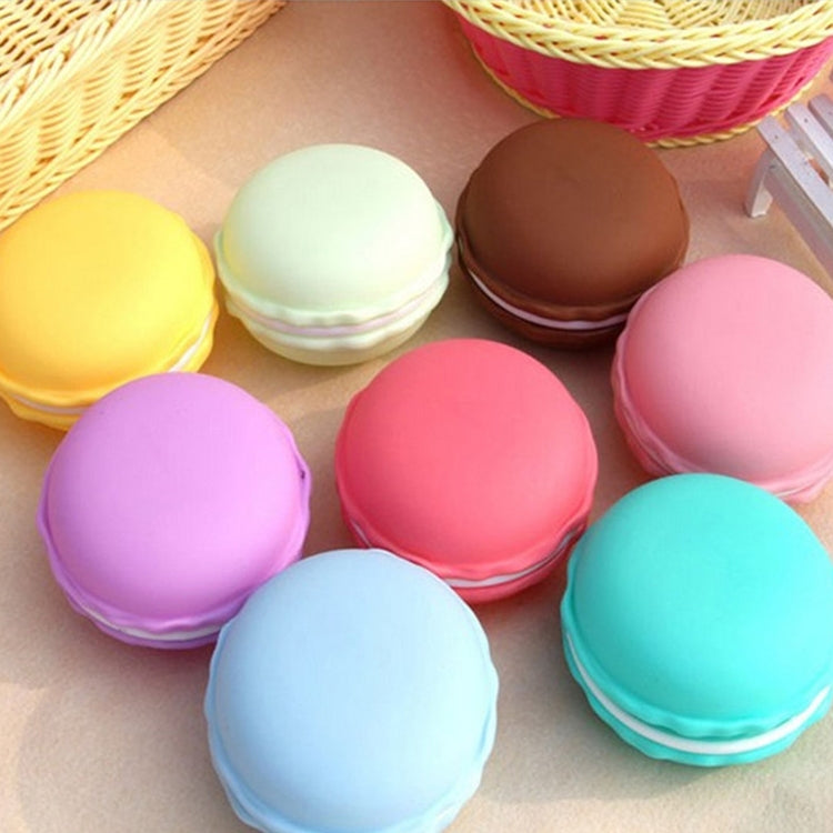 Pastel macaron-style storage boxes arranged together on a flat surface