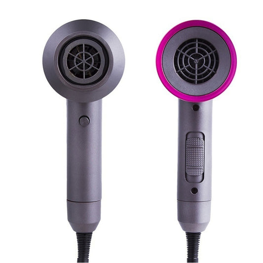 Household High-power Silent  Blow Dryer,Constant Temperature Hot and Cold Negative Ion Hair Drier, EU Plug, EU Plug