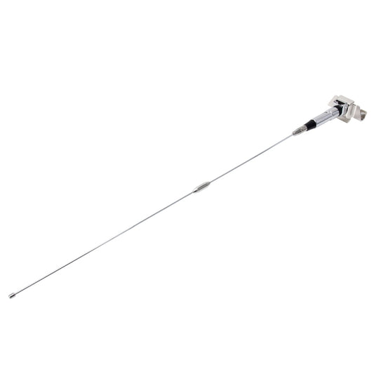 Universal Car Decoration Extensile Aerial Clip Side Car Modified To Remove Static Electricity Aerial, Length: 60cm, Length: 60cm Silver, Length: 60cm Black