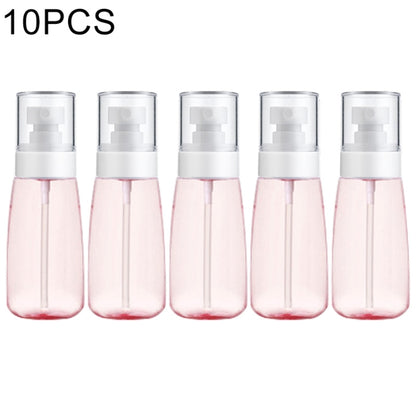 10 PCS Portable Refillable Plastic Fine Mist Perfume Spray Bottle Transparent Empty Spray Sprayer Bottle, 60ml, 60ml