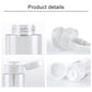 Portable Liquid Push Down Pump Dispenser Bottle Empty Plastic Bottle Container, 100ml, 100ml