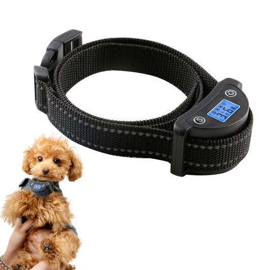 LCD Screen Anti Barking Collar Beep Vibration and Optional NO Harm Shock Pet Dog Training Control System, With LCD Screen