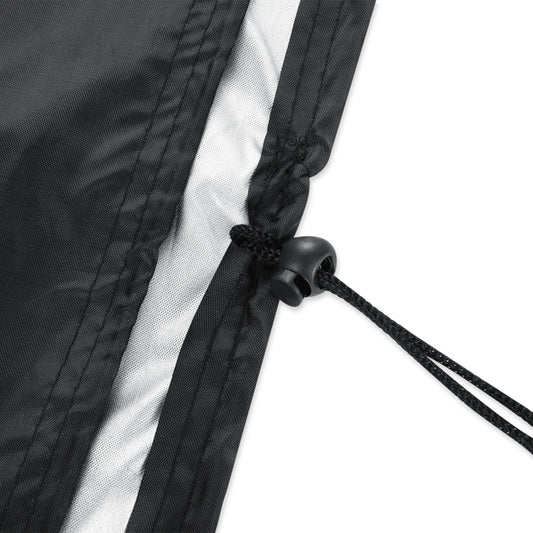 Anti-UV Waterproof Dust-proof 210D Oxford Cloth Folding BBQ Protective Cover Outdoor Gas Charcoal Electric Barbeque Grill Cover, Size: 145*61*117cm(Black), Size: 145*61*117cm