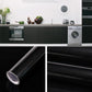Pearlescent PVC wallpaper roll, glossy dark finish, waterproof