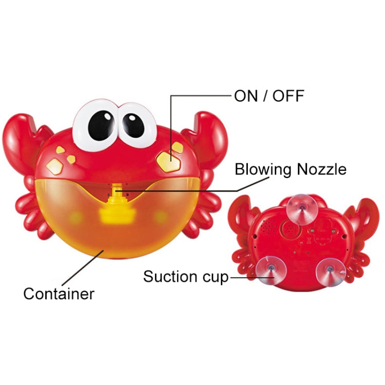 Bubble Crab Baby Bath Toy with 12 Songs, Bubble Crab