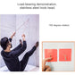 10pcs PVC + Stainless Steel Thin Plum Shape Seamless Adhesive Hook Waterproof Transparent Strong Stick Hook Kitchen Wall Mount, Thin