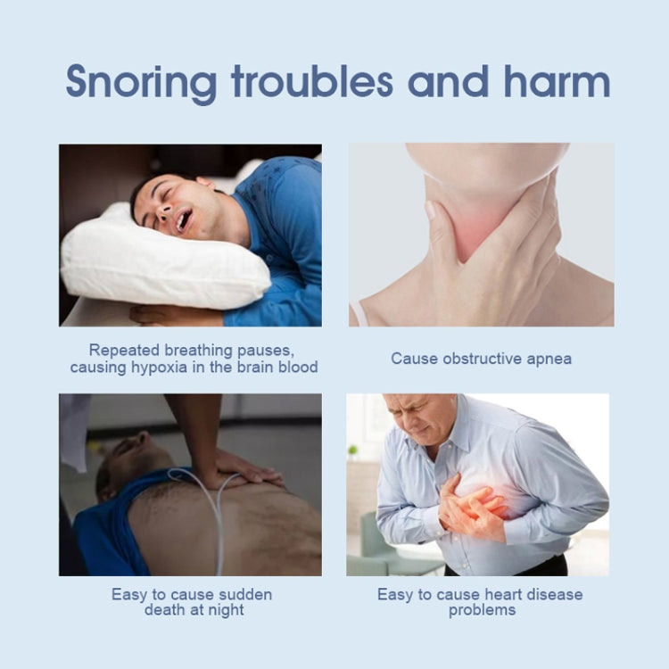 YJK100 Silicone + ABS Stop Snoring Device Anti Snore