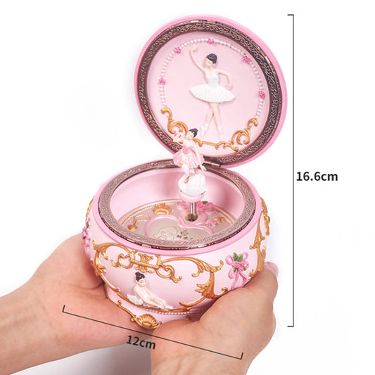 Ballet Girl Rotating Dancing Music Box Creative Birthday Gift, Music: Spirited Away, Spirited Away