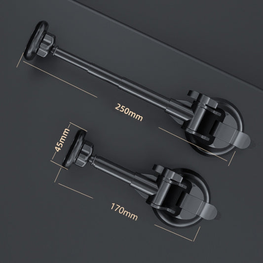 Universal Magnetic Retractable Rotating Car Mobile Phone Holder, Magnetic Retractable Rotating Phone Holder