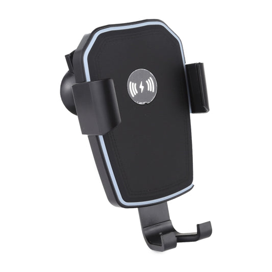 K81 10W QI Universal Rotating Gravity Induction Car Wireless Charging Mobile Phone Holder with Suction Cup, K81
