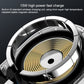 Wireless charging coil inside magnetic car charger bracket with copper loops