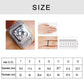 Ring size chart showing U.S. sizes and millimeter diameter and perimeter measurements