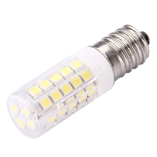 E14 LED light bulb with clear cover and 44 SMD LEDs, daylight white