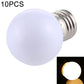 10 PCS 2W E27 2835 SMD Home Decoration LED Light Bulbs, DC 24V, DC 24V