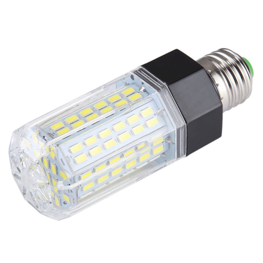 E27 LED energy-saving bulb with clear body and visible SMD LED chip array
