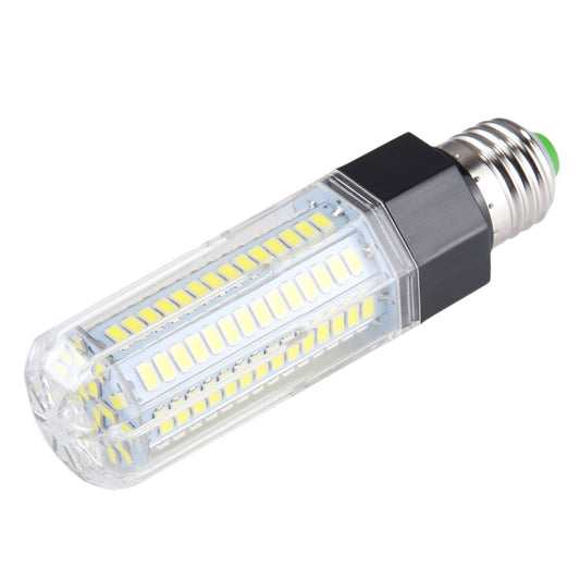 LED light bulb with E27 screw base, transparent housing, 126 LED bars