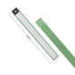 40cm LED motion sensor light bar, green, rechargeable cabinet corner wall lamp