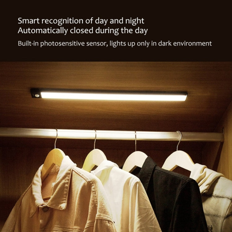 40cm cabinet LED light bar with motion sensor, glowing under shelf