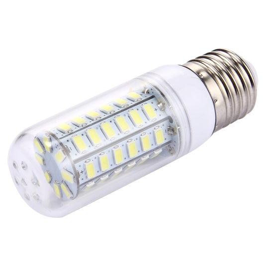 Clear LED SMD bulb with metal screw base and rectangular LED circuit board