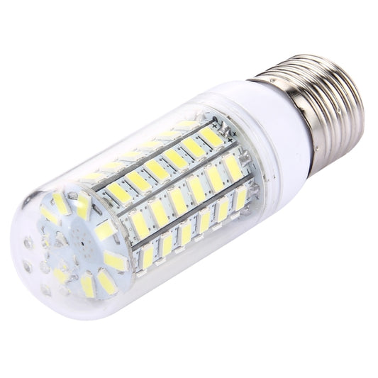LED SMD 5730 corn-style bulb with frosted lens and silver screw base, 69 LEDs