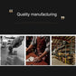 Men's leather belt manufacturing quality, workshop and hands assembling
