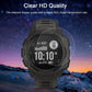 Clear HD quality tempered glass screen protector over smartwatch display