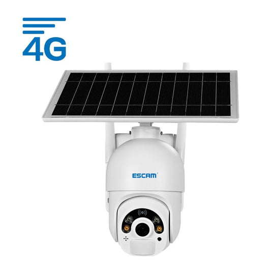 ESCAM QF450 HD 1080P 4G EU Version Solar Powered IP Camera with 32G Memory, Support Two-way Audio & PIR Motion Detection & Night Vision & TF Card, with 32G Memory