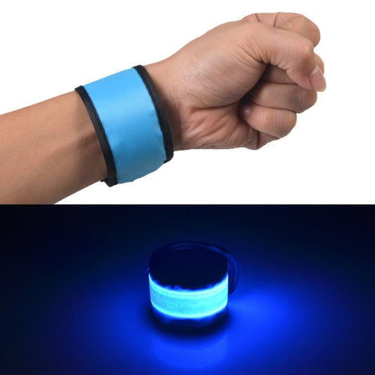 LED Luminous Slap Pat Circle Outdoors sports Wristband, Large, Size:35*4cm, 35x4cm Light Green, 35x4cm Red, 35x4cm White, 35x4cm Orange, 35x4cm Pink, 35x4cm Green, 35x4cm Blue