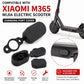Black silicone charging port cover set with tether rings for scooter charging port