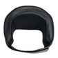 Underside of black padded waist target with open inner support area, thick protection