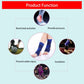 2 PCS Elastic Sports Ankle Support Guards, Size: 19 x 8cm (Royal Blue), Ankle Support Size: 8 x 19cm