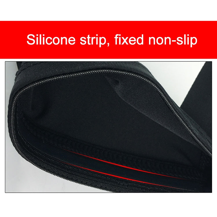 2 PCS Sports High Elastic Outdoors Climbing Basketball Knee Support Guards, Size: L, L