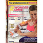 Arm strength training device retail box showing pictured woman using the trainer