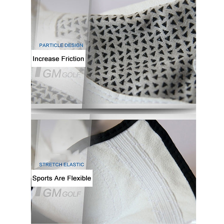 PGM Left Hand Sheepskin Anti-slip Particle Golf Men Gloves, Size: 26#, Size: 26#