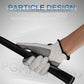 Right-hand golf glove gripping a club handle; textured palm for anti-slip friction