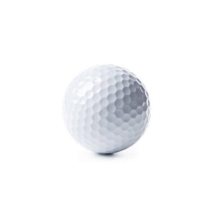 Synthetic Rubber Driving Range Golf Balls, Double Layer Blank Elastic Golf Balls, Rubber Ball White