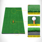 Indoor Golf Practice Mat EVA Materials Golf Exercise Mat with TEE Regular Edition, Size: 50*80cm, Size: 50*80cm