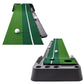 PGM Golf Mini Putting Mat Push Rod Trainer 3m, without Auto Ball Return Fairway, 3m, without Auto Ball Return Fairway
