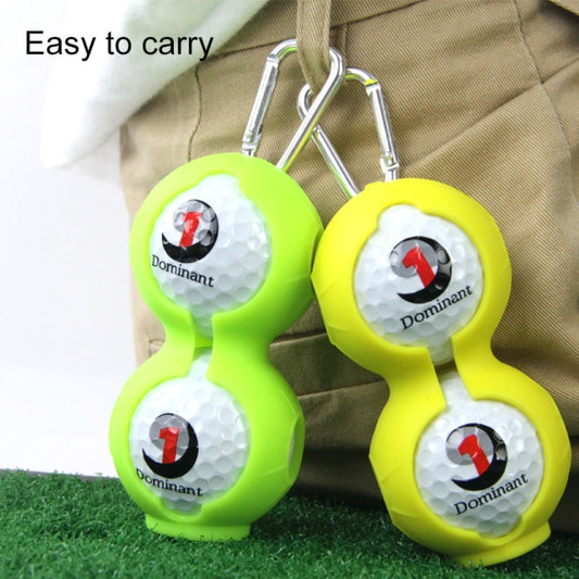 2 PCS Golf Silicone Double-ball Protective Sleeve, 2PCS Sleeve Yellow, 2PCS Sleeve Black, 2PCS Sleeve Bright Yellow, 2PCS Sleeve Pink, 2PCS Sleeve Dark Blue, 2PCS Sleeve Green, 2PCS Sleeve Red, 2PCS Sleeve Rose Red