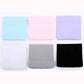 Ice-silk UV oversleeves assorted colors in folded fabric squares