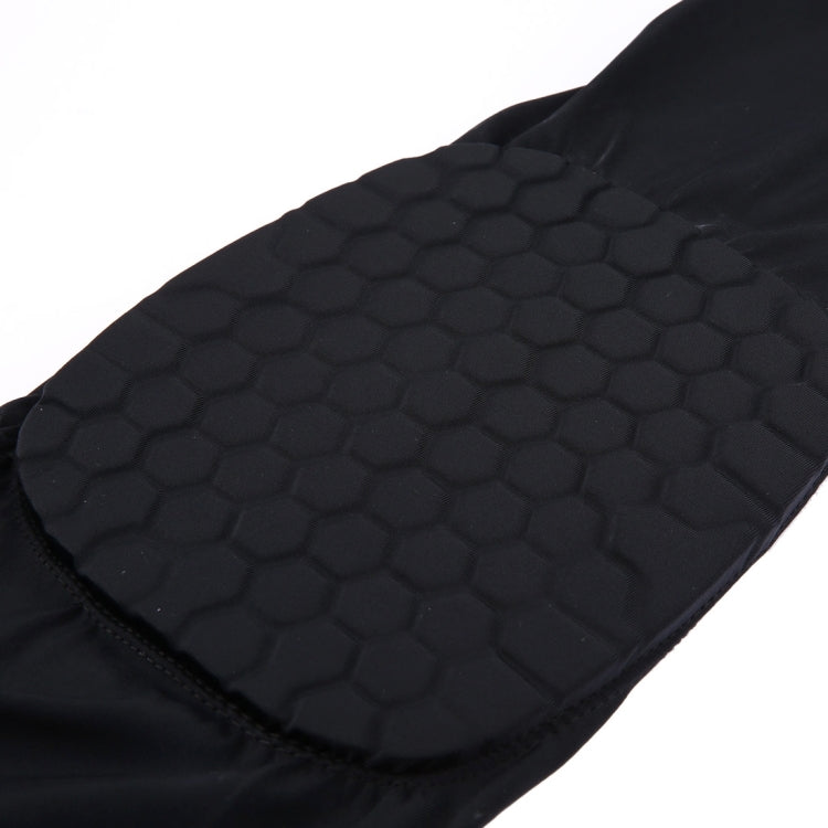 1 PC Beehive Shaped Sports Collision-resistant Lycra Elastic Knee Support Guard, Long Version, Size: L, L