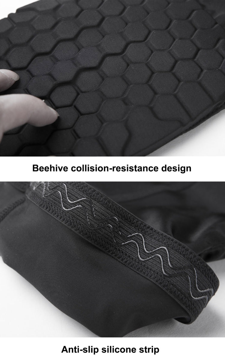 1 PC Beehive Shaped Sports Collision-resistant Lycra Elastic Knee Support Guard, Long Version, Size: M, M