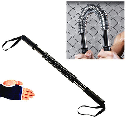 30kg Spring Hand Grips Arm Strength Brawn Training Device + Hand Guard Set, 30kg