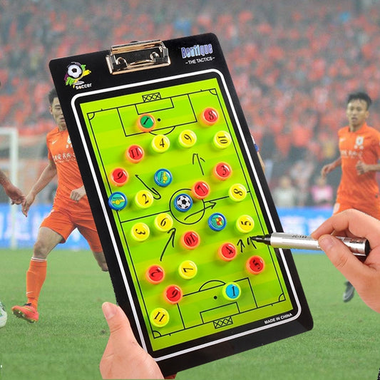 PVC Magnetic Football Coach  Command  Board with Pen and Eraser, PVC