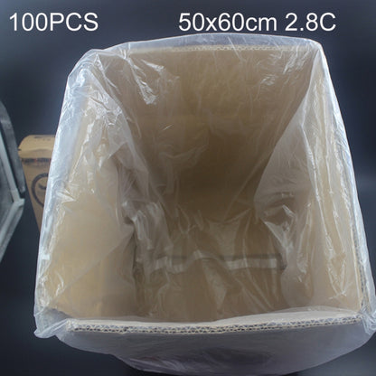 100 PCS 2.8C Dust-proof Moisture-proof Plastic PE Packaging Bag, Size: 50cm x 60cm, 50cm x 60cm
