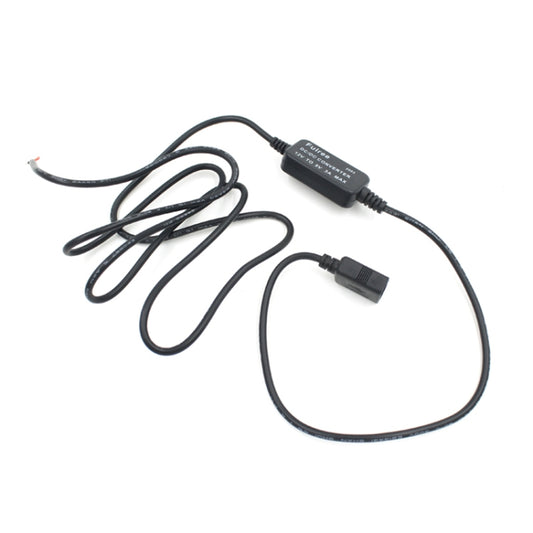 Car Motorcycle Single USB Car Charger DC 12V To 5V 3A Power Adapter for Car GPS Tracker DVR, Length: 1m, Car Single USB Power Adapter