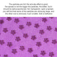 Purple microfiber yoga blanket with raised anti-slip dot pattern
