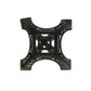 Eiffel Tower model base, dark bronze lattice underside with central opening