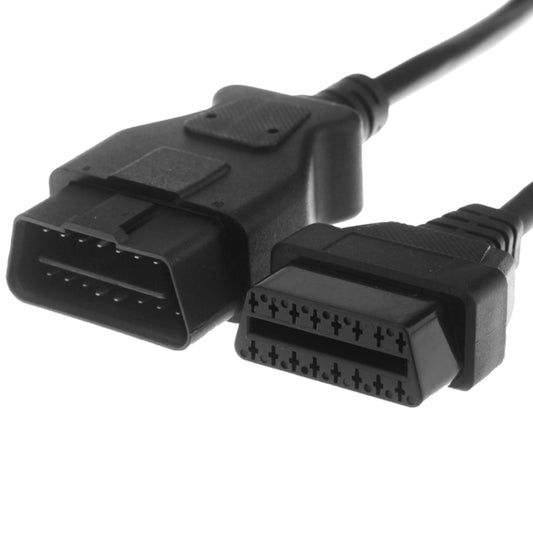 ELM327 OBDII 16 Pin to 16 Pin Bluetooth Car Diagnostic Cable, Length: 1.5m, 16 Pin to 16 Pin