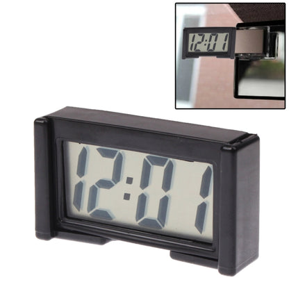 LCD Digital Electronic Car Clock Car Interior Accessory Date Calendar Time Display, Car Time Display